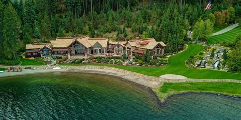 275 Million Lakefront Mansion With Helipad Is Idahos Most Expensive