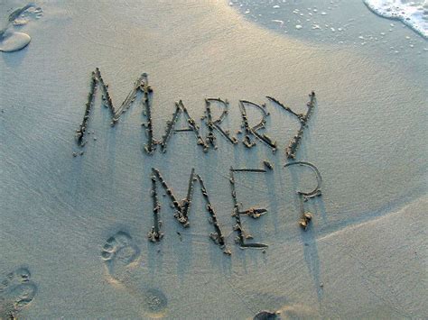 Marry Me Sand Lettering Hd Wallpaper Wallpaper Flare