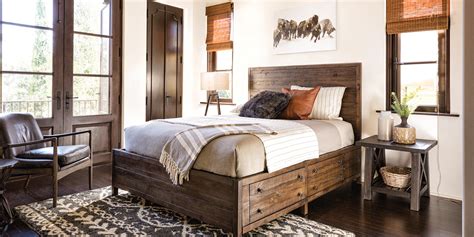 Maybe you would like to learn more about one of these? Country/Rustic Bedroom Rowan with Bed | Living Spaces