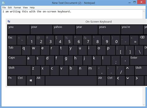 How To Use The On Screen Keyboard In Windows 81 Filecluster How Tos