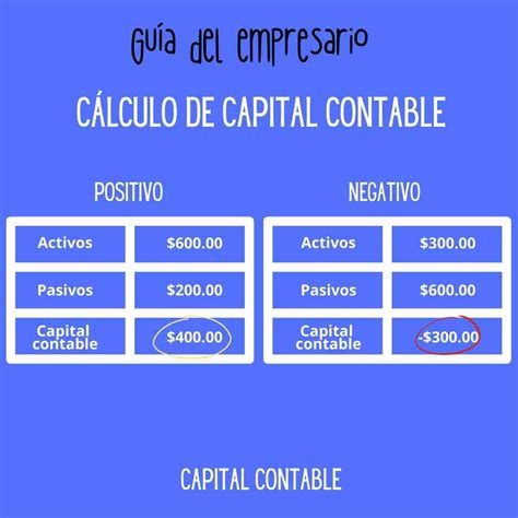 Capital Contable Qué Es Ejemplos 【 2024