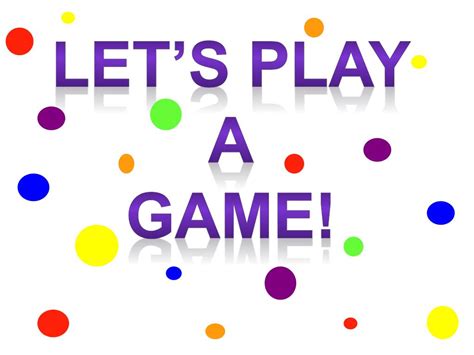 Ppt Lets Play A Game Powerpoint Presentation Free Download Id