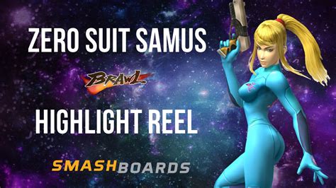 Zero Suit Samus Ssbb Highlight Reel Super Smash Bros Brawl Youtube
