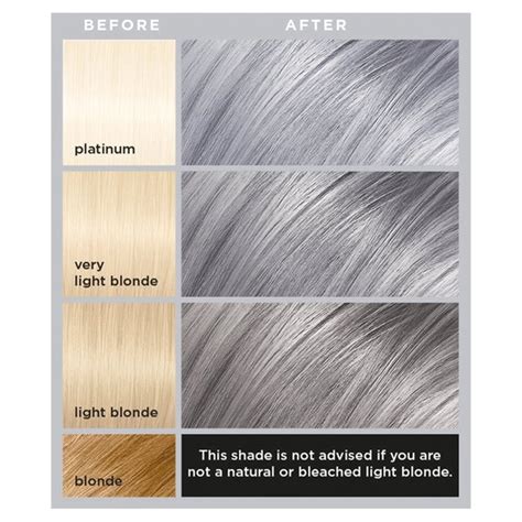 Loreal Paris Colorista Silver Grey Permanent Gel Hair Dye Ocado