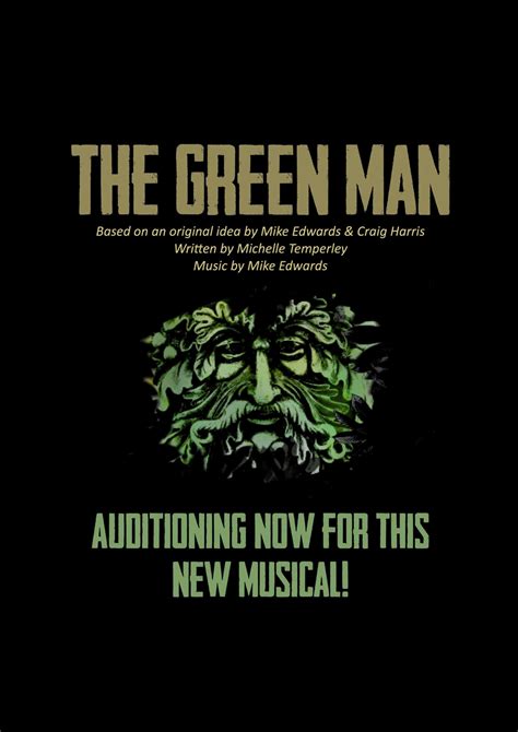 The Green Man Auditions Oldham Theatre Workshop