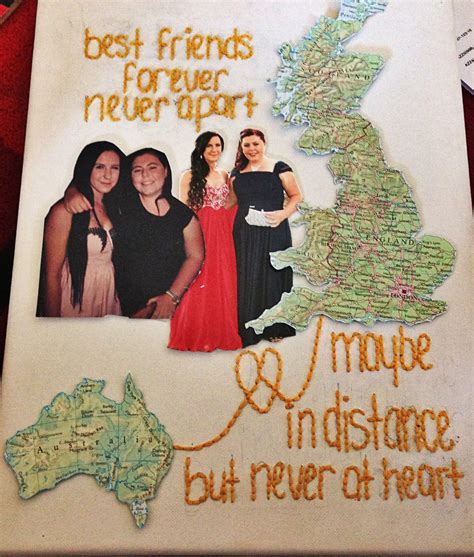 Made this as a farewell gift for my best friend who is moving from