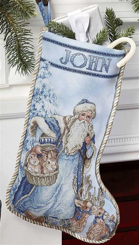 Counted Cross Stitch Stocking Patterns - Dimensions Gold Counted Cross