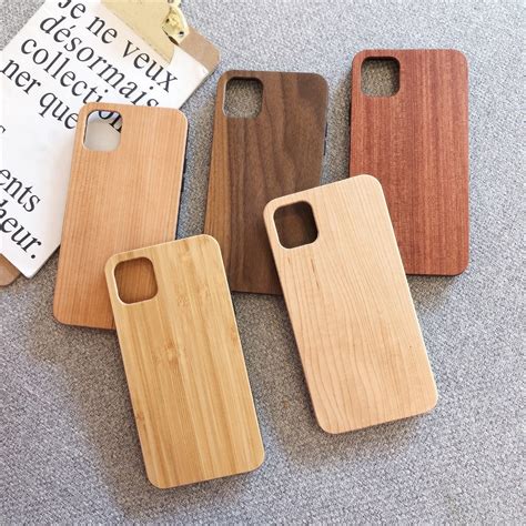 Natural Real Wooden Casing For Iphone 12 Pro Max 12mini 12pro 11 X Xs