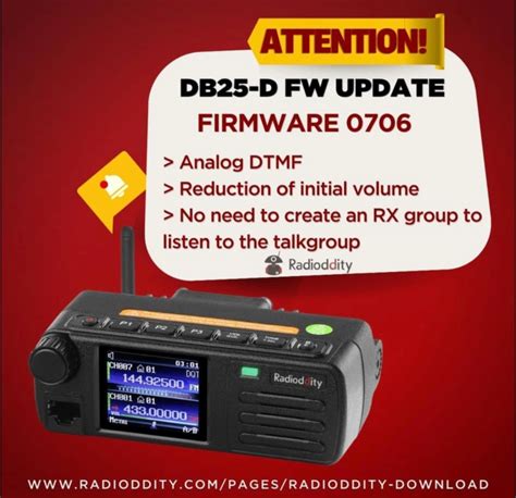 News Radioddity Db25 D Firmware Update Simonthewizard