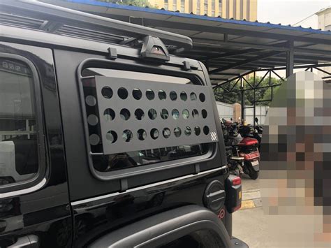 Fence Brackets Side Window Armor For Jeep Wrangler Jl