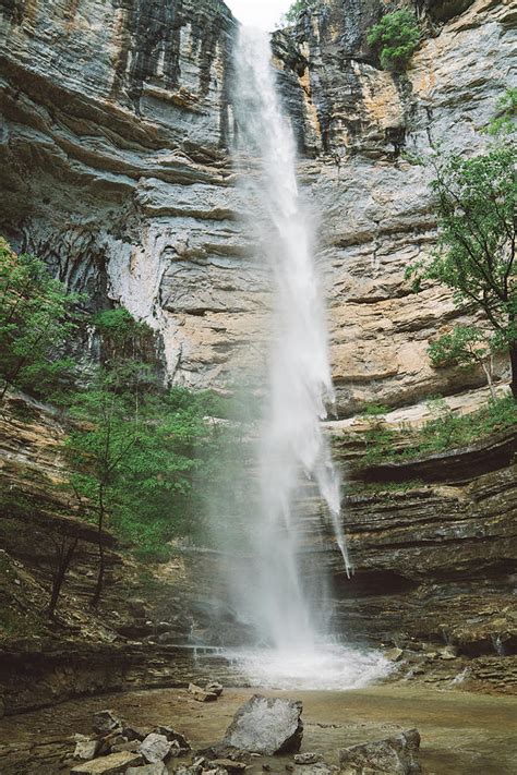 Hemmed In Hollow Waterfall Buffalo National River Arkansas Photograph