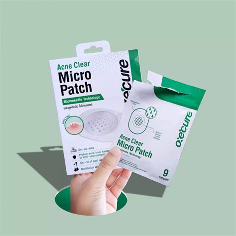 Oxecure Acne Clear Micro Patch แผ่นแปะดูดซับสิว Bx 9s