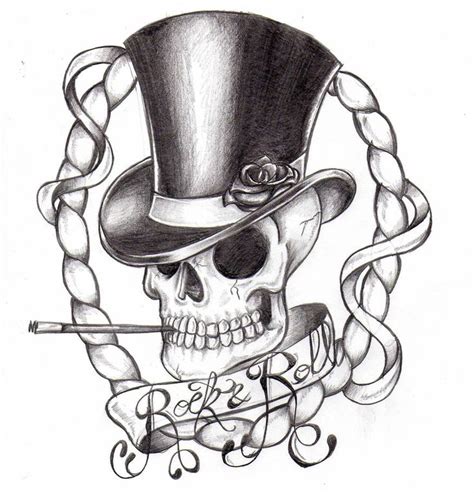 Pin On Skull Drawing