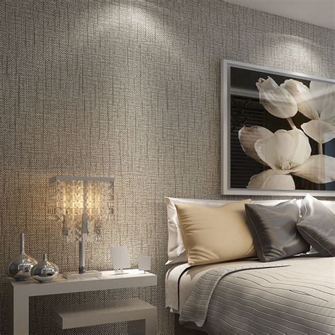 Bedroom With Modern Furniture And Textured Wallpaper Awesome Textured Modern Textured