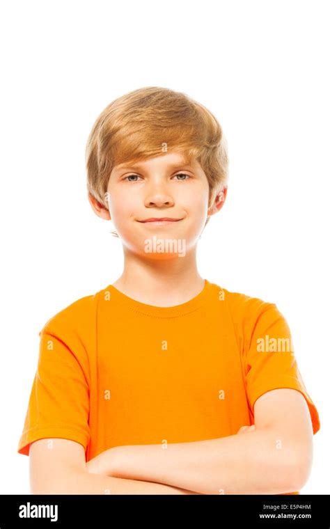 Caucasian Child Boy Kid Front View Hi Res Stock Photography And Images