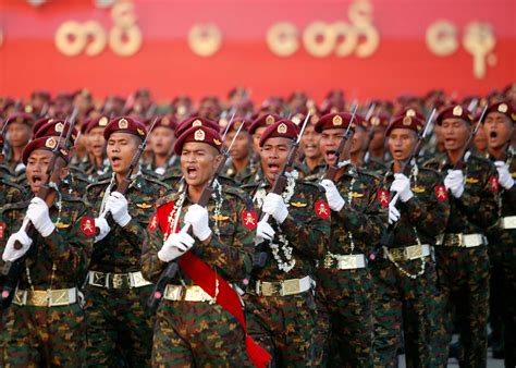 Myanmar Postpones Annual Military Parade Due To Coronavirus Fears