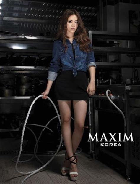 foto seksi artis korea di majalah maxim