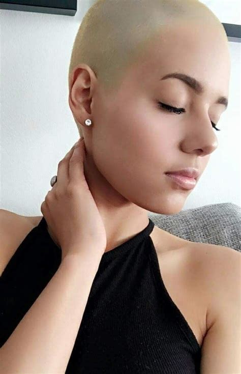 Chelsea Mohawk Revealing Swimsuits Bald Girl Ideal Beauty Bald Women Crew Cuts Model Hair