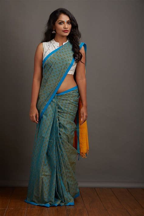 Pachha Puliyilakara Saree Indian Saree Blouses Designs Designer