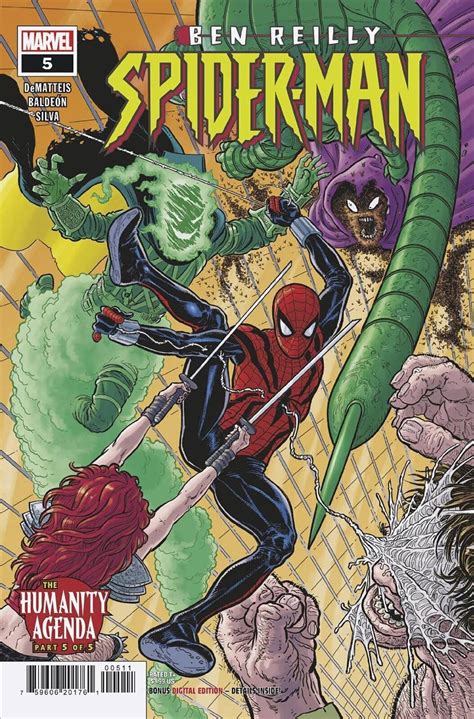 Ben Reilly Spider Man 5 Marvel Prh Comic Book 2022 Comic Books