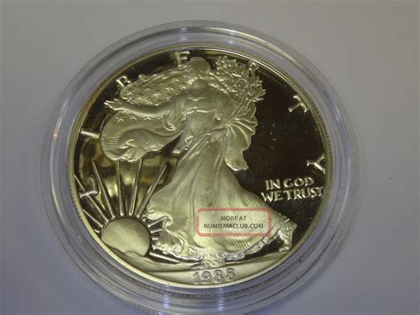 1988 S American Eagle Proof 1 Oz 999 Fine Silver Bullion Dollar Coin