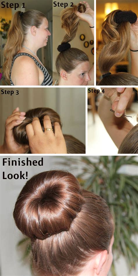 Diy File Three Easy Bun Hairstyles For The Holidays Gaby Burger Hot Sex Picture