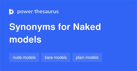 naked models synonyms 6 words and phrases for naked models