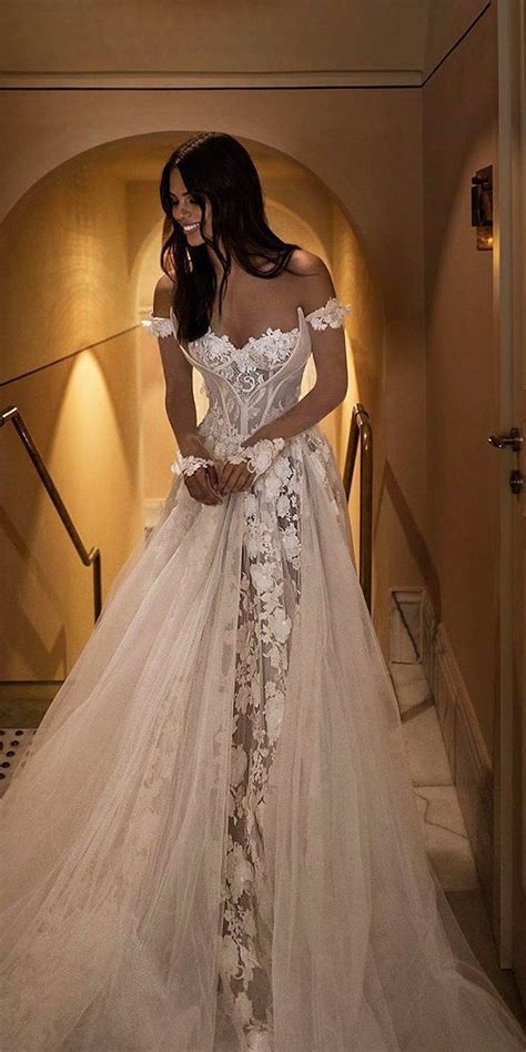 42 Off The Shoulder Wedding Dresses To See Off The Shoulder Wedding Dresses A Line Sweetheart Ne