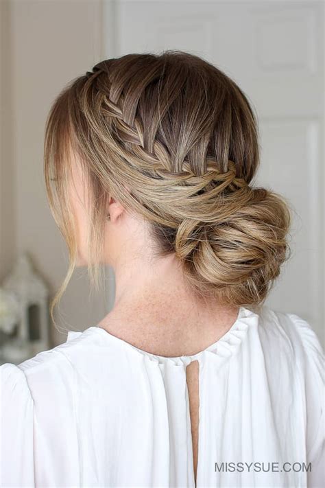 How To Do A Low Bun In Long Hair - How To Make A Bun With Short Hair