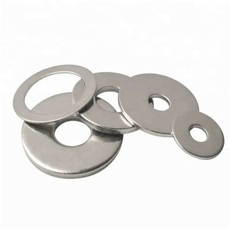 Zinc Plated Stainless Steel Plain Washer Round Size M3 M56 At Rs