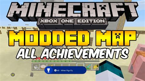 Minecraft Xbox One Modded Map All Achievements W Download Youtube