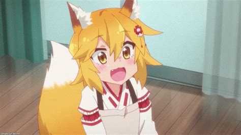 Cute Senko The Helpful Fox Gif