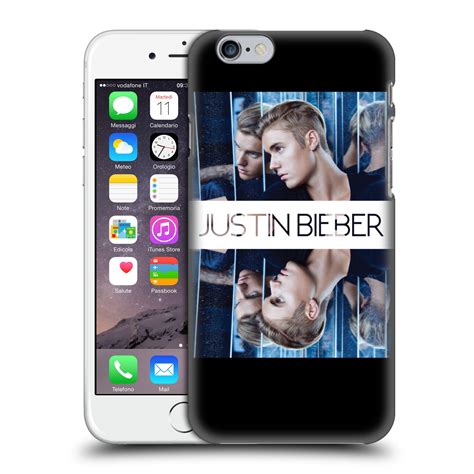 Official Justin Bieber Key Art Hard Back Case For Apple Iphone Phones