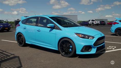 Ford Focus Rs Black Blue Edition Ford Focus Review