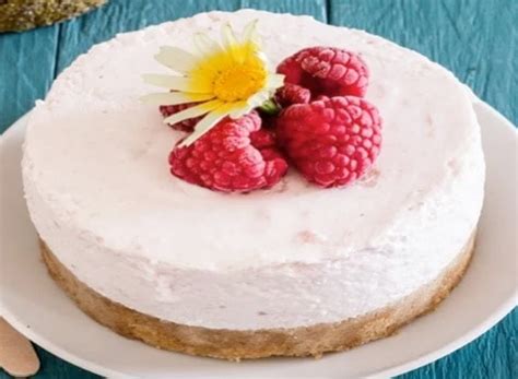 MINI GÂTEAU SANS CUISSON AU YAOURT GREC ET AUX FRAMBOISES Culture Crunch