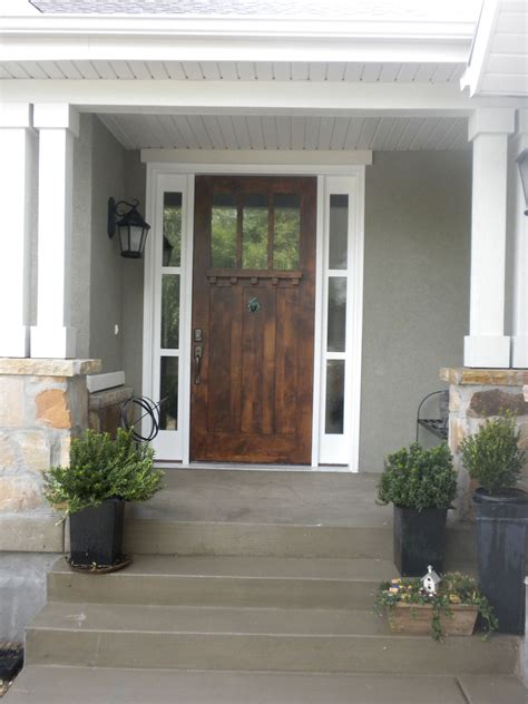 We supply and fit wall and floor tiles, including marble, granite, porcelain, mosaic etc Front Door. Like how its a grey house, and white trim and ...