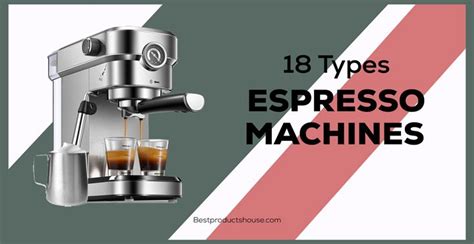 18 Different Types Of Espresso Machines Easy Explanation Best