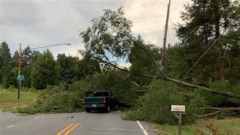 Damaging Storms Knock Down Trees Power Lines Across The Piedmont Triad