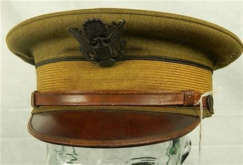 Wwi Us Army Officer Hat Headwear Militaria And Weapons