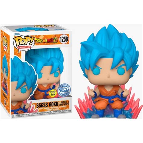 Funko Pop Goku Super Saiyajin Blue Kaio Ken 10x Dragon Ball Super