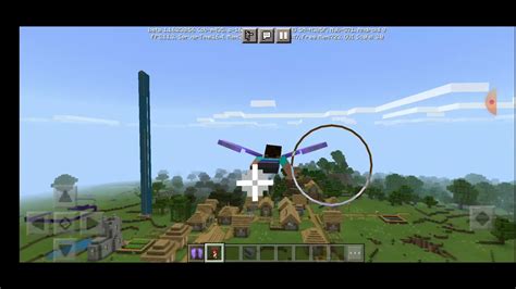 How To Build A Netherite Elytra And Fly With A Rocket Youtube