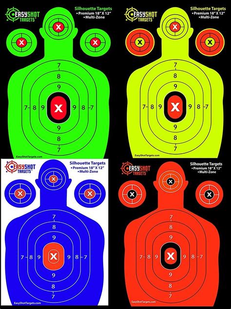 Buy Easy Targets Shooting Targets 12 X 18inch Targets Highly Visible