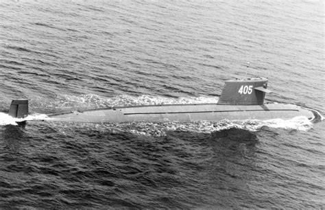 A Starboard View Of The Chinese Navy Han Class Nuclear Powered Attack
