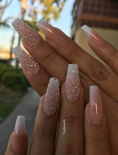 60 Trendy Glitter Coffin Nail Designs Xuzinuo Page 53