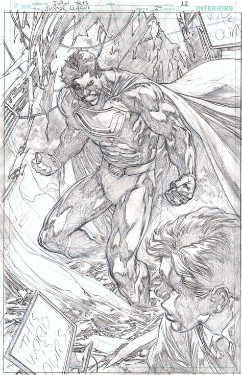 Justice League 24 Pg 12 Interior Art Feat Earth 2s Ultraman By Ivan