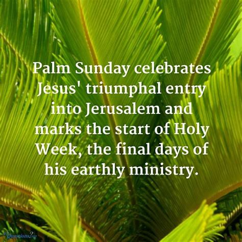 Palm Sunday Celebrates Jesus Pictures Photos And Images For Facebook