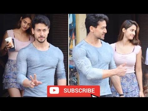 Disha Patni Spotted With Tiger Shroff After Her Breakup YouTube