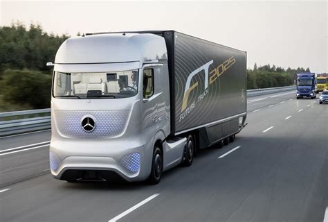 Self Driving Trucks To Be Tested On The Uks M6 Motorway