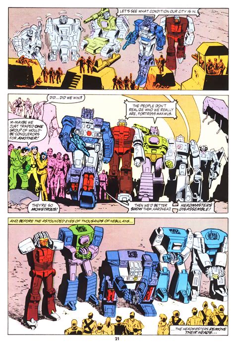 Read Online The Transformers Uk Comic Issue 137