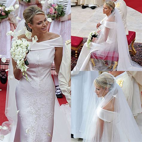 Nachdem william am tag seiner vermählung die titel duke of cambridge, earl of strathearn und baron carrickfergus verliehen wurden, erhält catherine middleton durch die hochzeit den höflichkeitstitel „her royal highness the duchess. Princess Charlene of Monaco Wedding Dress 2011-07-02 11:15 ...